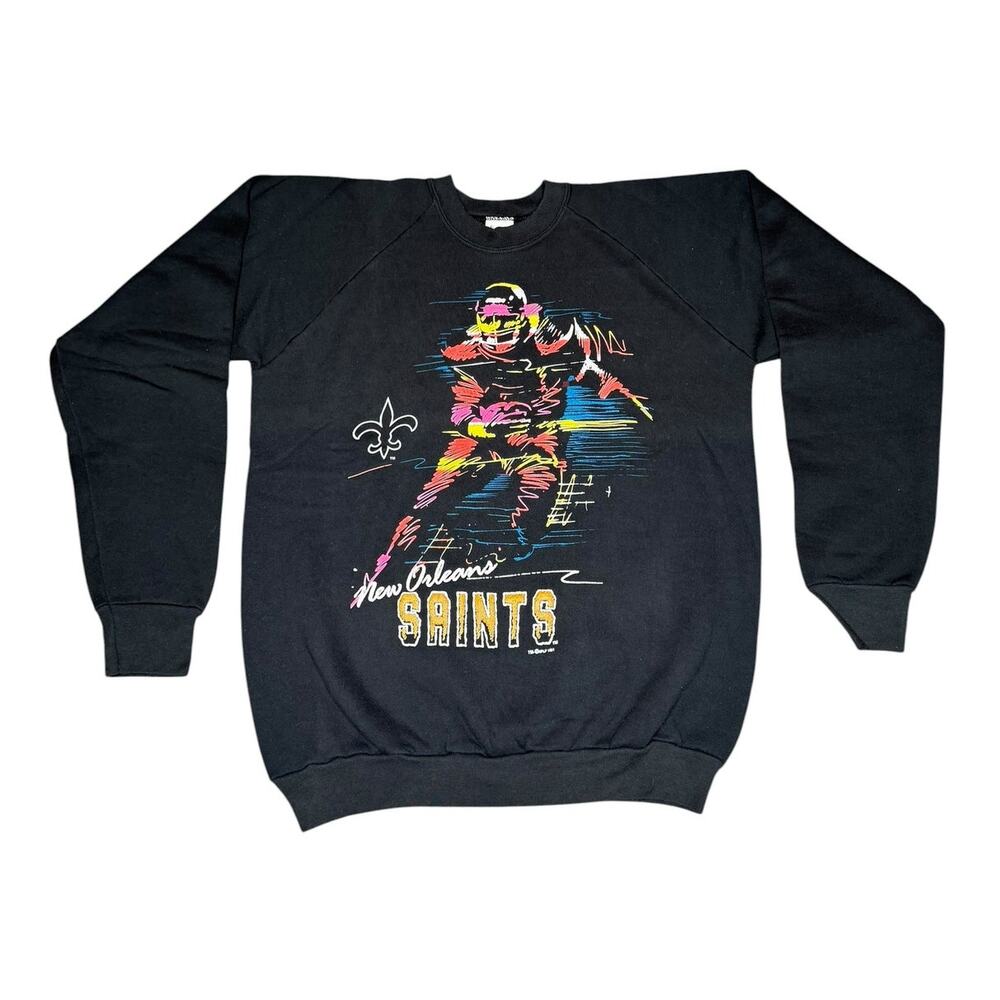 Vintage 90s New Orleans Saints NFL Crewneck Sweatshirt